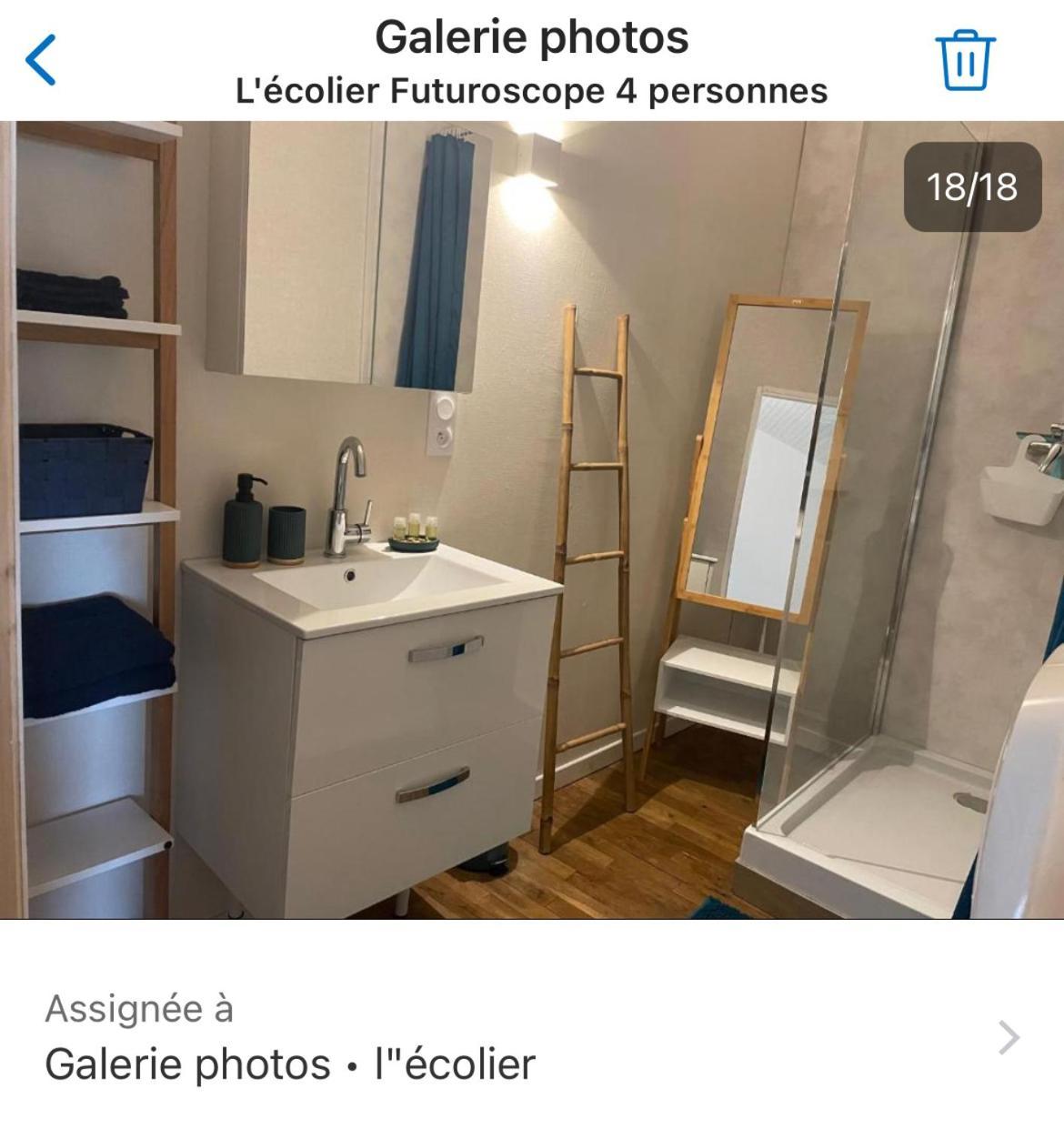 L'Ecolier Futuroscope 4 Personnes Apartment Beaumont  Exterior photo